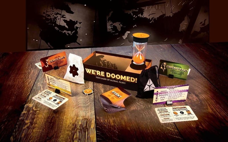 Breaking Games We're Doomed! - Apocalypse Survival Board Game - Cooperative Strategy for 4-10 Players - 15-Minute Race to Escape - Ideal for Competitive Game Nights & Group Gatherings - Image 2